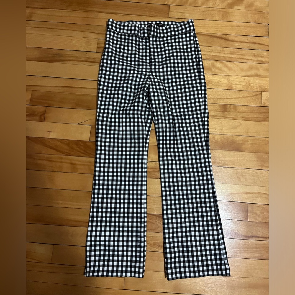 Zara Gingham Pants